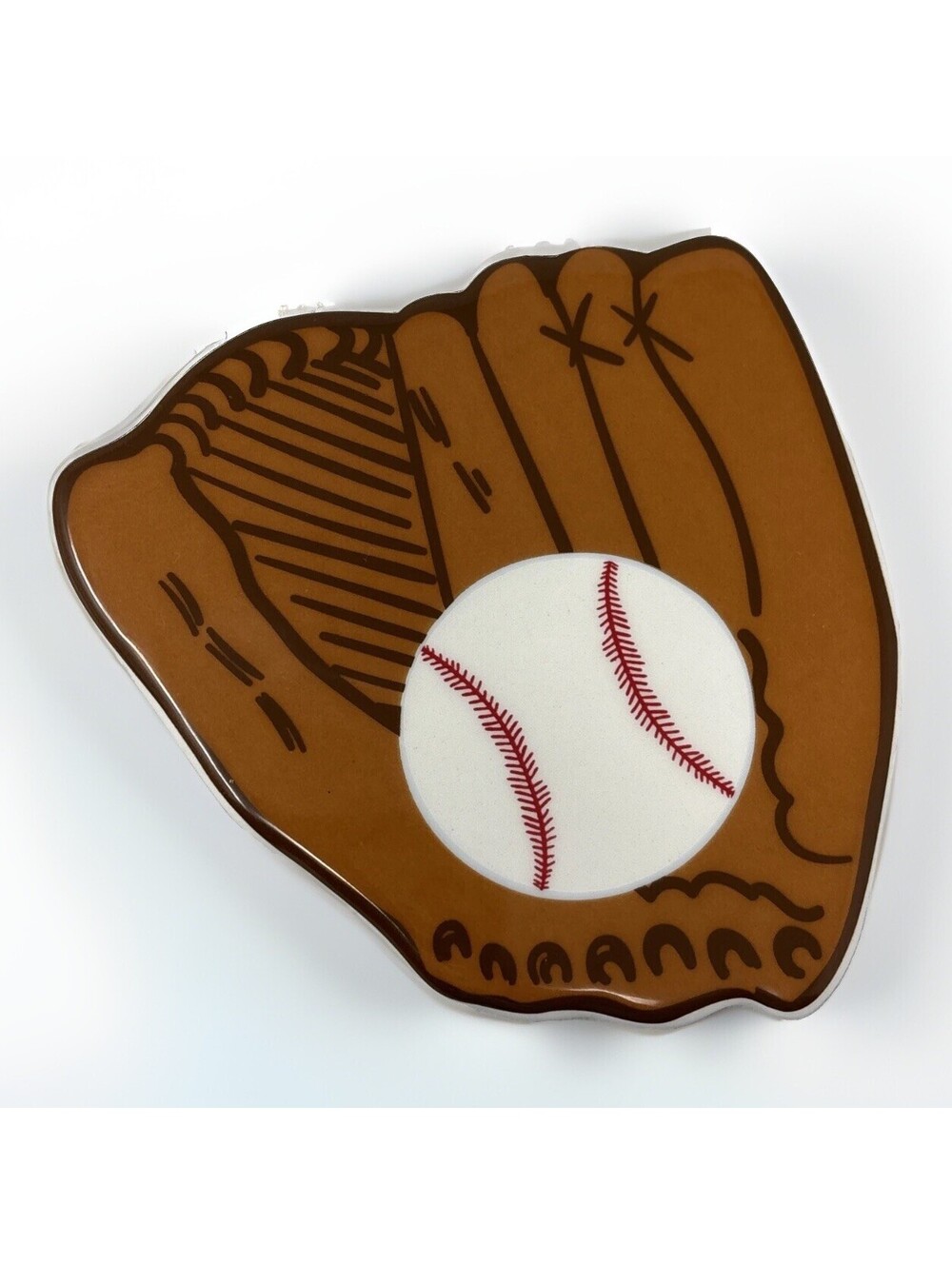 Coton Colors Happy Everything MINI Attachment Baseball Glove Summer Sports EUC